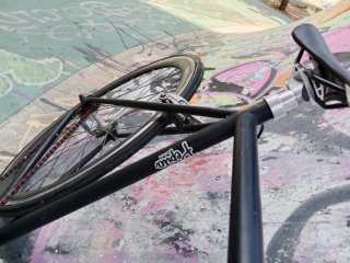 Bicicleta pepita bikes Fixie Negra talla L