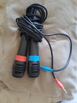 SingStar Pop PS2 + 2 Micrófonos Adaptador