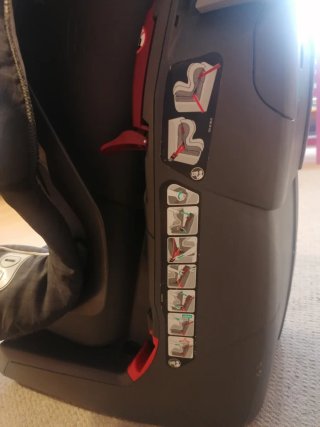Silla de coche Romer hasta los 7 años
