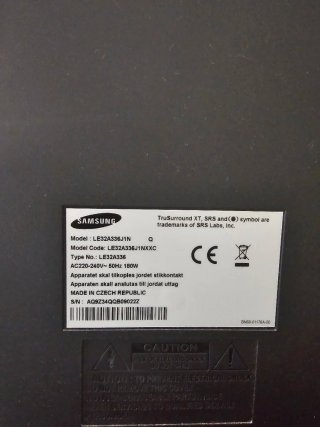 Samsung TV 32 HD No Smart TV