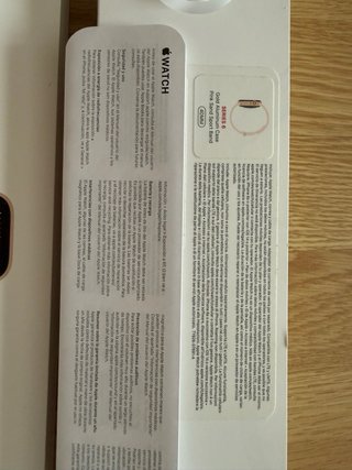 Caja Apple Watch 6 40mm + Correa Extensible