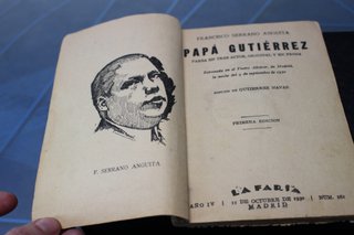 Papá Gutiérrez. Farsa en tres actos _ Serrano Anguita. 1930