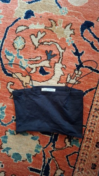 Top tirantes canalé Pull&Bear