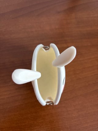 Monedero infantil conejo blanco