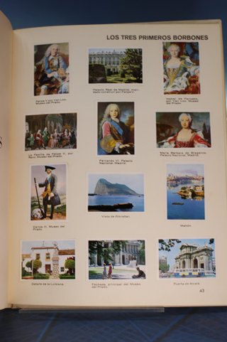 Álbum de Nestlé, Panorama de la Historia de España.