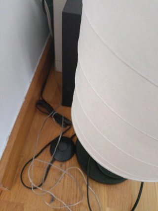 Lámpara de pie moderna