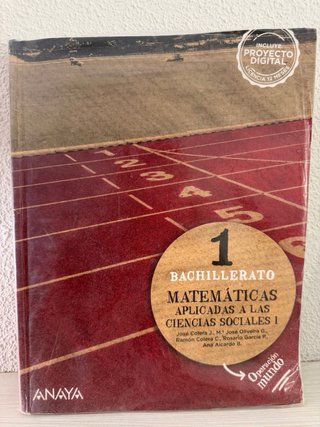 Libros 1* bachillerato
