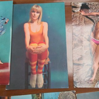 Lote 40 Postales Antiguas Mujeres Bikini Vintage