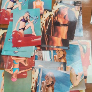 Lote 40 Postales Antiguas Mujeres Bikini Vintage