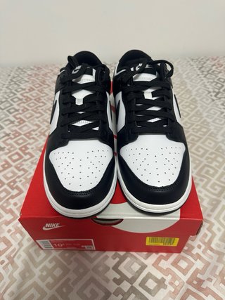 Nike Dunk Low Retro Blanco y Negro