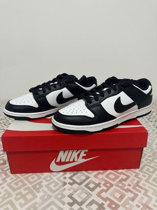 Nike Dunk Low Retro Blanco y Negro