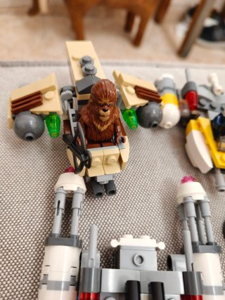 Lote Lego Star Wars Microfighters Incompleto