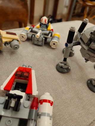Lote Lego Star Wars Microfighters Incompleto