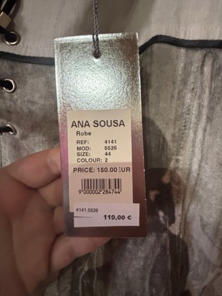 Vestido Ana Sousa estampado