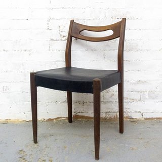 Conjunto 6 sillas Danesas años 50 de madera