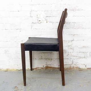 Conjunto 6 sillas Danesas años 50 de madera