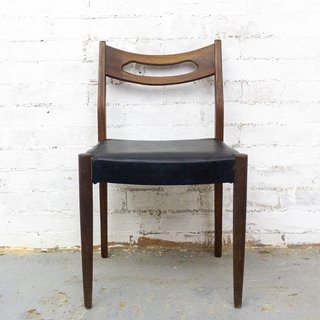 Conjunto 6 sillas Danesas años 50 de madera