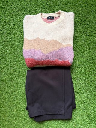 Pantalón Siroko Pinza Talla S Negro