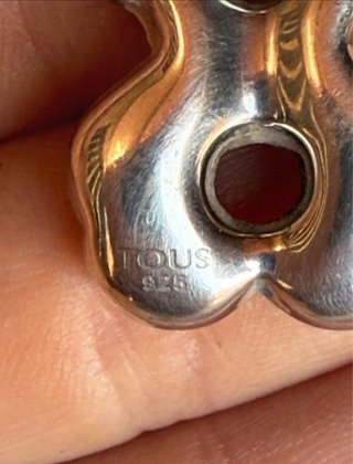 Colgante Oso Tous Plata