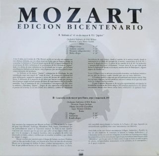 Colección Vinilos Mozart Edición Bicentenario
