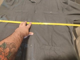 Camisa Habanera Verde Oliva