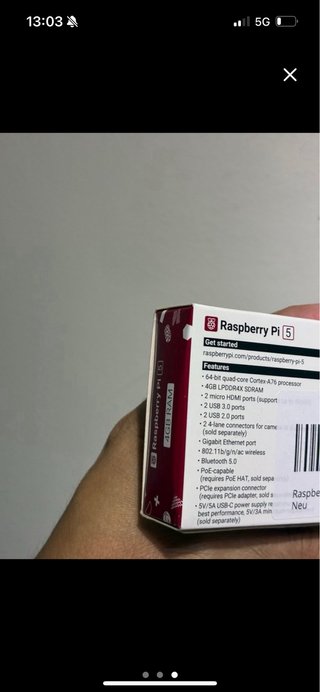 Raspberry Pi 5 4GB RAM Nueva precintada.
