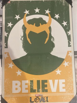 Cuadro Loki Marvel Believe