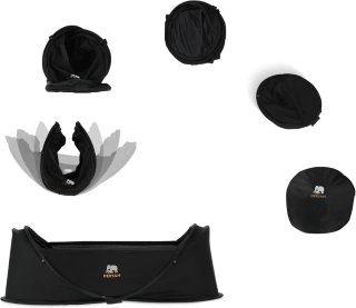 Cuna de viaje Deryan Pop Up Negra