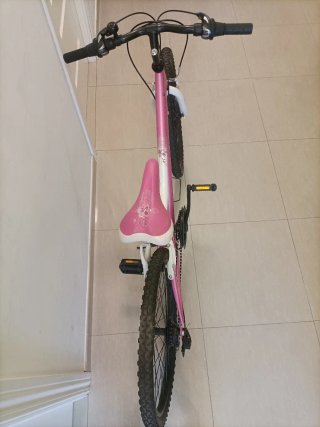 Bici JL-WENTI Niña 24 Rosa/Blanco