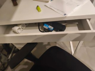 Escritorio Ikea Blanco inddividual  Con una cajone