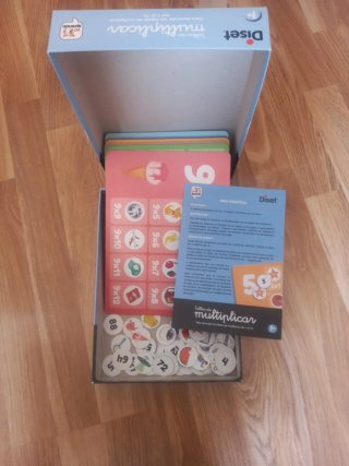 Juego Tablas Multiplicar Diset 7+