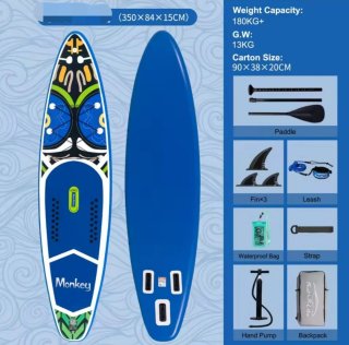 Tabla Paddle Surf Nueva 350x84x15cm