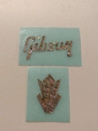 Pegatina Gibson con Logo