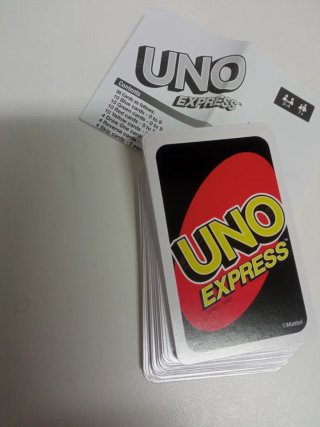 UNO Express Juego de Cartas Mattel Nuevo