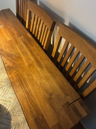 Mesa Comedor Madera + 6 Sillas