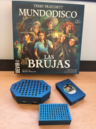 Organizador para el juego Las Brujas (Mundodisco)