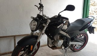 Moto Hispania MH 125 Naked Negra