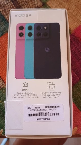 Motorola G 17 + Auriculares Moto Buds