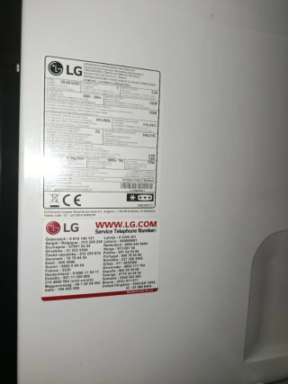 Depósito agua nevera LG
