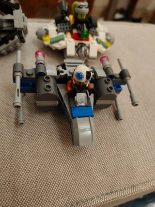 Lote lego Star wars microfighters LEER