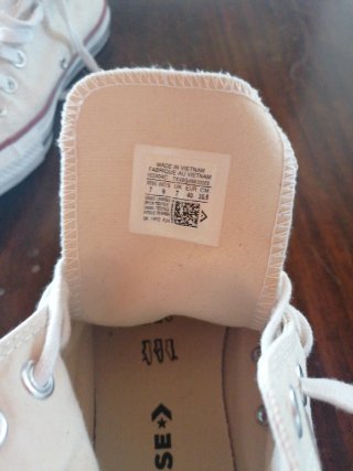 Converse All Star Tg 40 Beige
