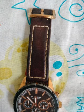 Reloj Viceroy Cronógrafo Marrón y Dorado