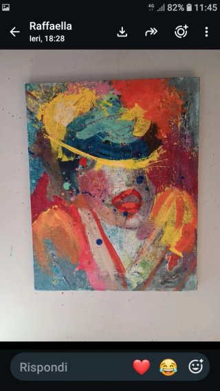 Quadro Arte Contemporanea 50x50