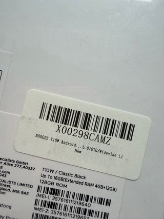 Tablet Doogee T10W 128GB