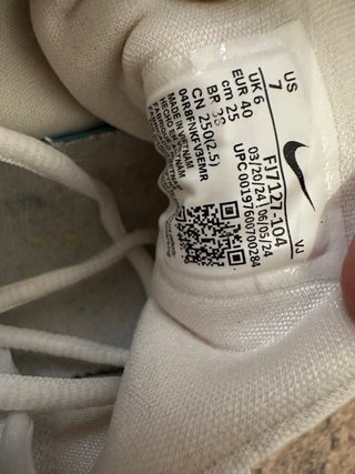 Nike Free Metcon 6 Verde y Blanco