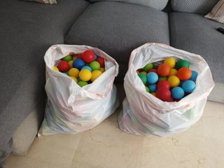Bolas de plástico para piscina infantil