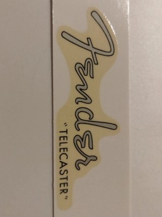 Calcomanía Fender Telecaster
