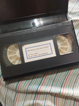 VHS ¡No Firmes Más Letras, Cielo! Alfredo Landa