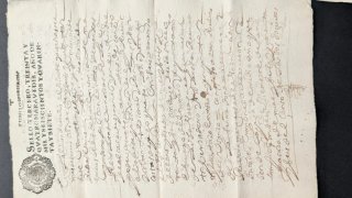 Dos manuscritos s XVII Convento Bernardas Alcalá