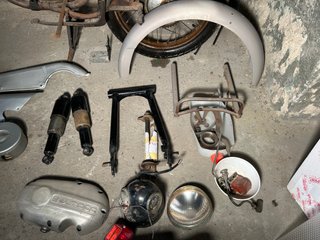 Bultaco Mercurio Mod.9 Desmontada